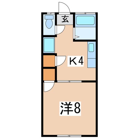 協和第一ビルの物件間取画像